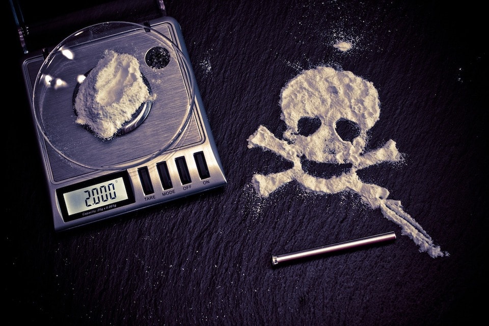 Weighing a drug dose using an electronic scale Stock Photo by ©tesunotai  442606350